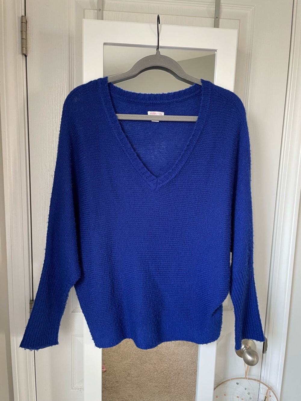 Xhilaration V-Neck Sweater - Royal Blue